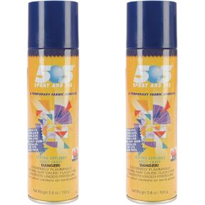 Two Pieces Odif USA 5.6 - Ounce 505 Spray and Fix Temporary Fabric Adhesive in Saudi Arabia