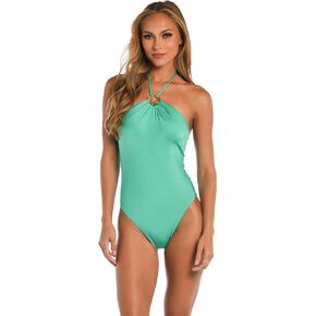 Sunshine 79 Women's Standard High Neck One Piece Swimsuit