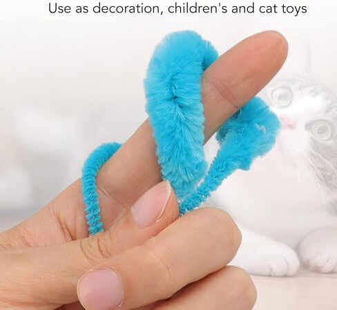 Haofy Worm On A String and Tiny Babies, 20 Pcs Furry Worm Soft Touch Plush Material Cute DIY Compact Portable Fuzzy for Party () in Saudi Arabia