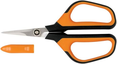 Fiskars Micro-Tip Pruning Snips Garden Clippers - Plant Cutting Scissors with Sharp Precision-Ground Non-Stick Blade - 2-Count in Saudi Arabia