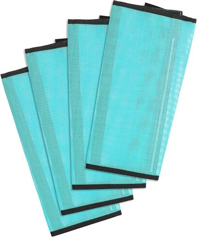 Huimpet Premium Horse Fly Boots, Ultimate Protection Set for Horse Legs - Breathable Mesh, Stay-on Design, Stomp Reduction (Set of 4)-Green in Kuwait