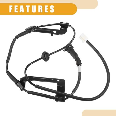 مستشعر ABS رقم 919203J000 - مستشعر سرعة العجلات الخلفية اليسرى للسيارة ABS - لسيارة كيا سورينتو 2009-2012 ABS معدن أسود - قطعة واحدة in Kuwait