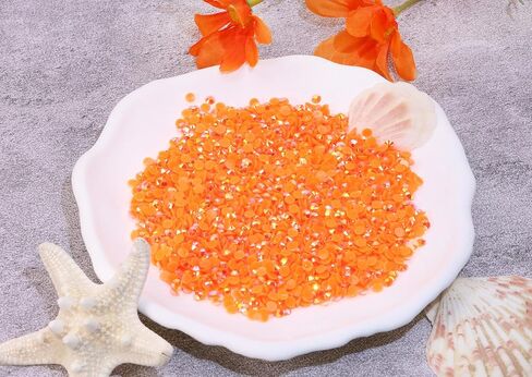 Resin Flatback Rhinestones Gemstone Beads Round Crystal Gems Diamond for Nail Art Project Bottle Cup Shoes Clothing Jewelry Card Making Craft Decoration, 2000PCS (4mm, Green AB) in Saudi Arabia
