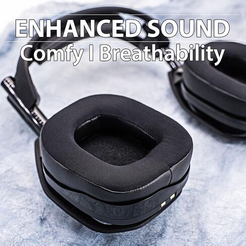 A50 Mod Kit Gen 4 - وسادات أذن من جل التبريد متوافقة مع سماعات Astro A50 Gen 4 I وسادات الأذن / عصابة الرأس / وسائد الأذن البديلة / رغوة الميكروفون - غير مناسبة لـ A50 Gen 3 (قماش حريري رائع) in Kuwait