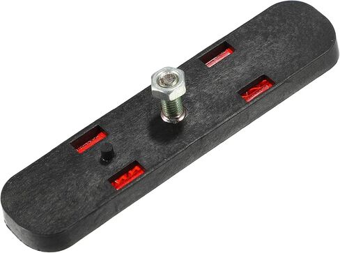 X AUTOHAUX Universal Reflector for Motorcycle Scooter Bicycle Safety Spoke Reflective with Screw Red in Saudi Arabia
