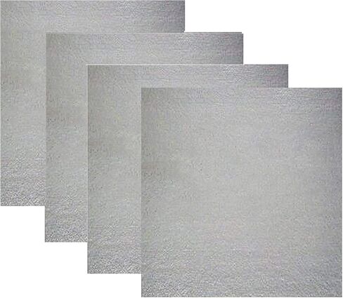 4pcs Microwave Oven Mica Wave Guide Cover Replacement Part Plates Sheets 5.1 x 5.1 inch in Saudi Arabia