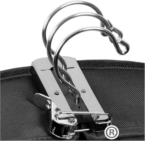 حقيبة ملابس السفر WallyBags® بجيب خارجي ثلاثي الطي، باللون الأسود - M1 ذهبي، مقاس 60 بوصة in Kuwait