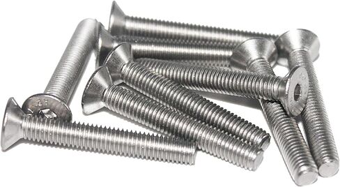 Fullerkreg M10-1.5x70mm,Hex Drive Flat Head Screw,18-8 Stainless Steel,Pcs of 5 in Saudi Arabia