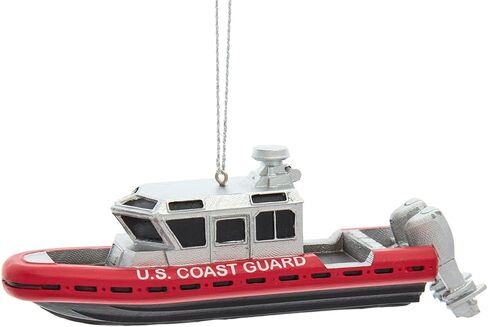 Kurt Adler US Coast Guard Response Boat Christmas Ornament in Saudi Arabia