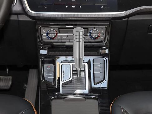 Lunsom 5" Aluminum Gear Lever Shifter Knob Long Alloy Shift Stick Handle Car Automatic Shifting Head Fit Most Manual Transmission Vehicles (Red) in Saudi Arabia