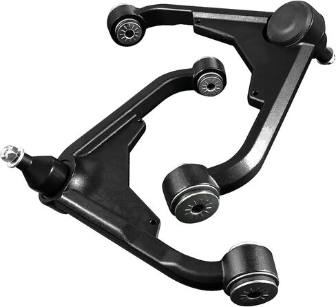 أذرع التحكم العلوية الأمامية لـ 2000-2010 Chevy Silverado GMC Sierra 2500HD 3500HD 4WD، 2003-2009 Hum-mer H2، ذراع التحكم عالي التحمل 3 بوصات يحل محل ذراع التعليق OEM in Kuwait