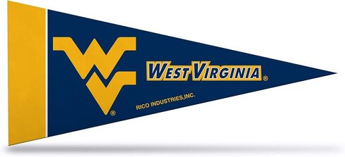 West Virginia University NCAA mini pennant 9x4 inch, felt in Saudi Arabia