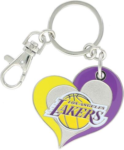 NBA Swirl Heart Keychain - Colorful and Durable Keychain Accessories for Keys, Bags and Purses in Saudi Arabia
