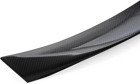 MotorFansClub Real Carbon Fiber Rear Spoiler,Trunk Wing Fit for KIA Stinger 2018 2019 2020 2021 2022 2023 Trunk Lid Spoiler in Saudi Arabia