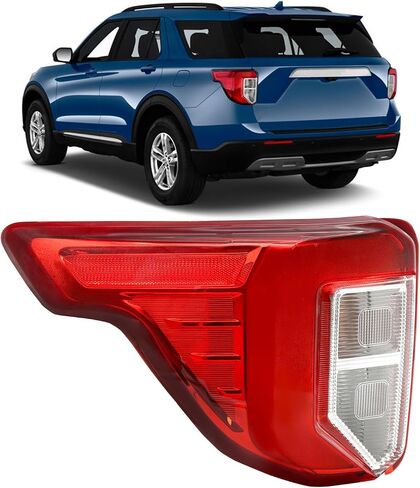 Right Passenger LED side Tail Light Fit For 2020 2021 2022 Ford Explorer, Outer Rear Brake lamp in Saudi Arabia