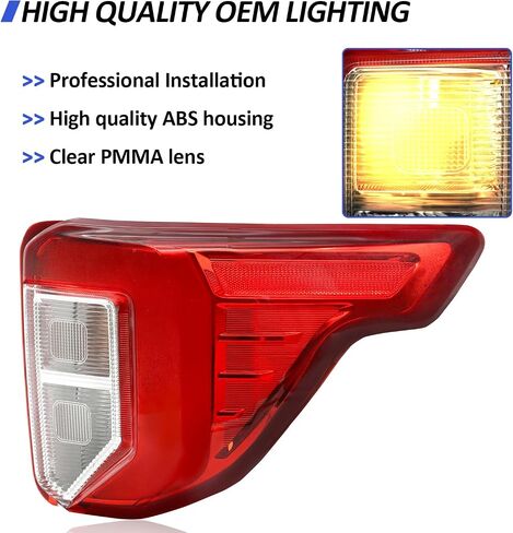 Right Passenger LED side Tail Light Fit For 2020 2021 2022 Ford Explorer, Outer Rear Brake lamp in Saudi Arabia