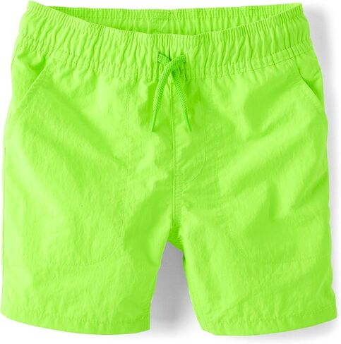 The Children's Place Boys' Quick Dry Pull on Jogger Shorts 5.5" in Saudi Arabia