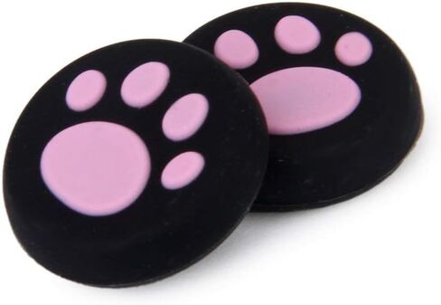 سيليكون عصا الإبهام غطاء غطاء عصا التحكم Thumbsticks قبعات ل PS4 Xbox ONE Xbox 360 PS3 PS2 القط الكلب باو (B) in Kuwait