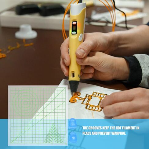 ULTECHNOVO 3D Print Pen 3D Printing Pen Silicone Mat Drawing Board for 3D Printing Pen 3 Mat 3D Printing Pen Mat 3D Pen Mat Kit Silicone Design Mat Impresora 3D Template Motherboard in Saudi Arabia