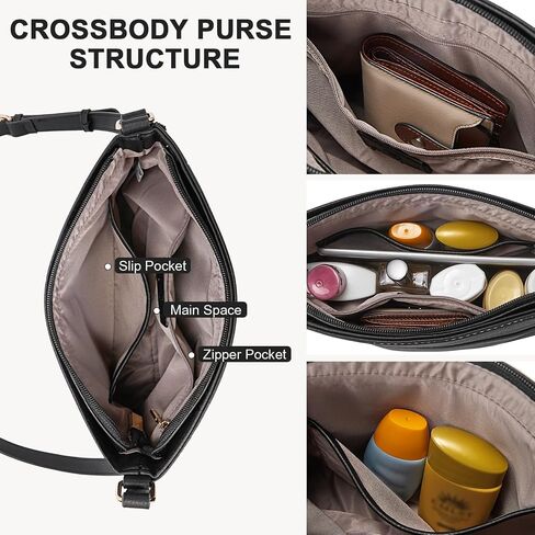 BOSTANTEN Crossbody Bags for Women Quilted Purses Medium Shoulder Handbags with Tassel in Saudi Arabia