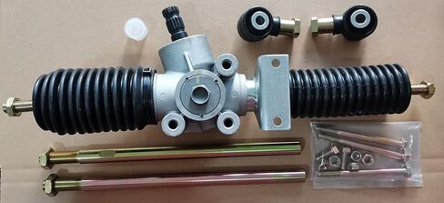 Steering Gear Box Rack and Pinion Assembly 1824488 with Tie Rod Ends 7061189 Replacement for 2017 2018-2022 Polaris Ranger 570 Fullsize Crew UTV in Saudi Arabia
