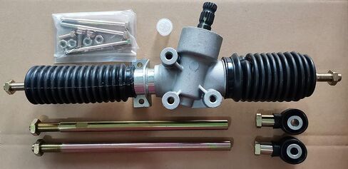 Steering Gear Box Rack and Pinion Assembly 1824488 with Tie Rod Ends 7061189 Replacement for 2017 2018-2022 Polaris Ranger 570 Fullsize Crew UTV in Saudi Arabia