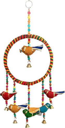 Handmade Crafted Home Decoration Hanging Birds,Elephant,Heart Shape Door Ornaments Shandler (Heart Ring) in Saudi Arabia