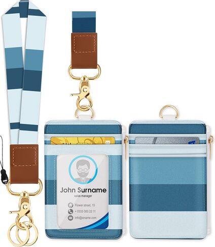 Plifal Lanyards for Keys Wristlet Keychain Wrist Lanyard Wallet for Women Geometry Stripe Wristlet Strap for Car Keys Blue Cute Short Small Wrist Key Holder Key Chain Strap in Saudi Arabia