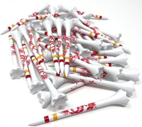 NorthPointe 3 ¼" Dragon Golf Tees بلاستيك - 100 تي شيرت بلاستيكي للجولف بكميات كبيرة in Saudi Arabia
