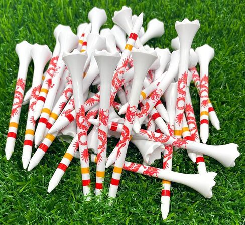 NorthPointe 3 ¼" Dragon Golf Tees بلاستيك - 100 تي شيرت بلاستيكي للجولف بكميات كبيرة in Saudi Arabia