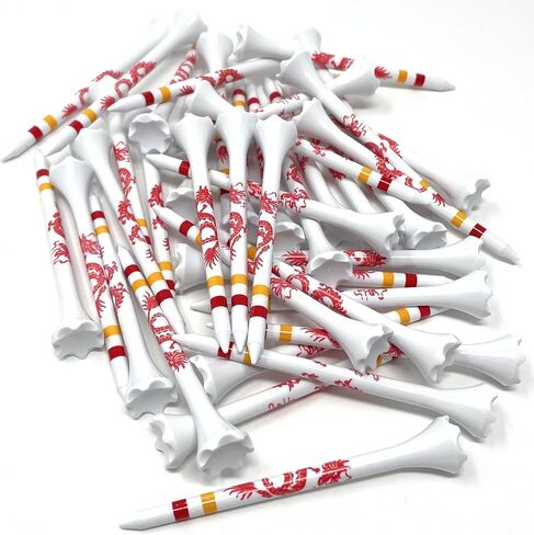 NorthPointe 3 ¼" Dragon Golf Tees بلاستيك - 100 تي شيرت بلاستيكي للجولف بكميات كبيرة in Saudi Arabia