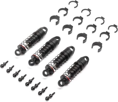 Axial Oil Shock Set 6mm .213 LBS/in Red SCX24 4 AXI203002 in Saudi Arabia
