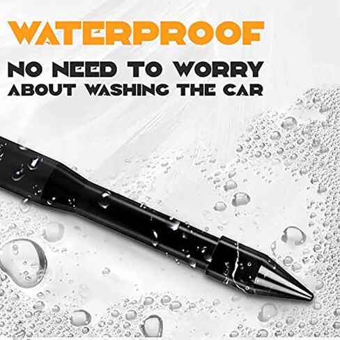 Universal Bullet Antenna Car Vehicle Replacement Antenna Compatible with Ford F150 F250 F350 Super Duty Raptor Dodge RAM 1500 2500 3500 (Red) in Kuwait