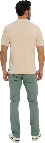 Robert Graham Men's Delmar Short Sleeve Knit Sweater in Saudi Arabia