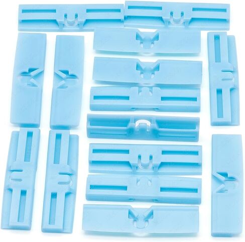 Rexka 15pcs Windshield Moulding Clips for Lexus 75545-53011 GX460, IS250/350 7554553011 in Saudi Arabia