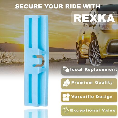 Rexka 15pcs Windshield Moulding Clips for Lexus 75545-53011 GX460, IS250/350 7554553011 in Saudi Arabia
