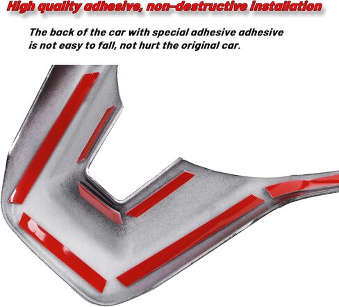 Red ABS Style Steering Wheel Sticker Cover Sequins Frame Trim Compatible with Nissan Rogue Altima Sentra Kicks Leaf Versa Interior Accessories (Red) in Saudi Arabia