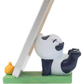 Cute Yoga Panda Cell Phone Stand for Desk,Adorable Bear Smartphone Phone Holder for Desk,Unique iPhone Stand Holder,Lovely Animal Mobile Phone Accessor for Samsung,Huawei,Xiaomi,Kawaii Home Room Decor