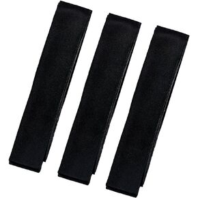 Japanese MEN'S Kimono Waist Belt KOSHIHIMO BLACK 3 SET NEW