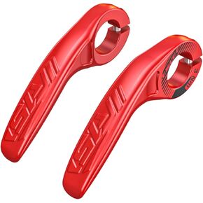 ENLEE Adjustable Bike Grip Bar End, 1 Pair of 7/8 inches Handle Auxiliary Riding Horn Rest Handlebars Cycling Fatigue Relief Bicycle Accessories