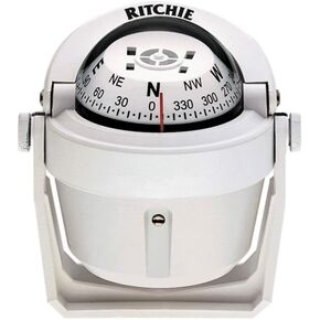 Ritchie B-51W Explorer Compass, White