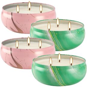 Scented Candles Gift Set, 2.5 oz Soy Wax Aromatherapy Candle for Home, Romantic Candles Gift for Mother Day Christmas Valentines Birthday (24 Pack)