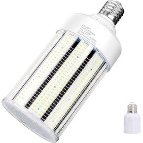 لمبة إضاءة ذرة LED بقدرة 100 وات، تحل محل مصباح هاليد معدني HPS CFL HID بقدرة 400 وات، قاعدة موغول 5000K E39، للإضاءة التجارية والصناعية، ورشة عمل مستودع الإضاءة GYMS