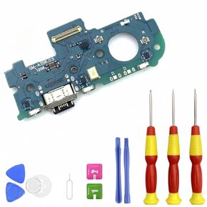 Galaxy A35 5G USB Charging Port Flex Cable Replacement for Samsung Galaxy A35 5G Charger Port Flex Cable Repair Part with Tools SM-A356E/DS