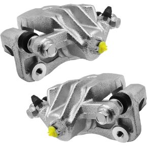 Rear Brake Calipers Assembly Pair Set of 2 Driver and Passenger Side Replacement for 2007-2010 Hyundal Elantra 2.0L 4-Door, 2007-2010 Hyundal Elantra