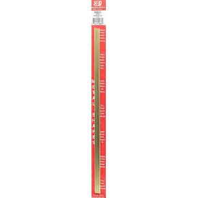 K&S Precision Metals 9864 Round Brass Rod, 2.5mm Diameter X 300mm Long, 4 Pieces per Pack, Made in The USA