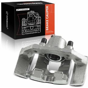 A-Premium Disc Brake Caliper Assembly with Bracket Compatible with Select Ford and Lincoln Models - Expedition/Navigator 2007-2017, 3.5L/5.4L, Sport Utility - Rear Driver and Passenger Side, 2-PC Set