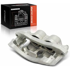 A-Premium Disc Brake Caliper Assembly with Bracket Compatible with Chevrolet Silverado 3500 2001-2006, 3500 Classic 2007, 3500 HD 2007-2010 & GMC Sierra 3500, 3500 Classic, 3500 HD - Rear Passenger