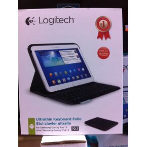 Logitech Ultrathin Keyboard Folio for 10.1-Inch Samsung Galaxy Tab 3