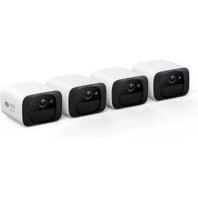 eufy Security SoloCam C210 4-Cam Pack, Wireless Outdoor Camera, 2K Resolution, No Monthly Fee, Wireless, 2.4 GHz Wi-Fi, HomeBase 3 Compatible (Renewed) in Kuwait